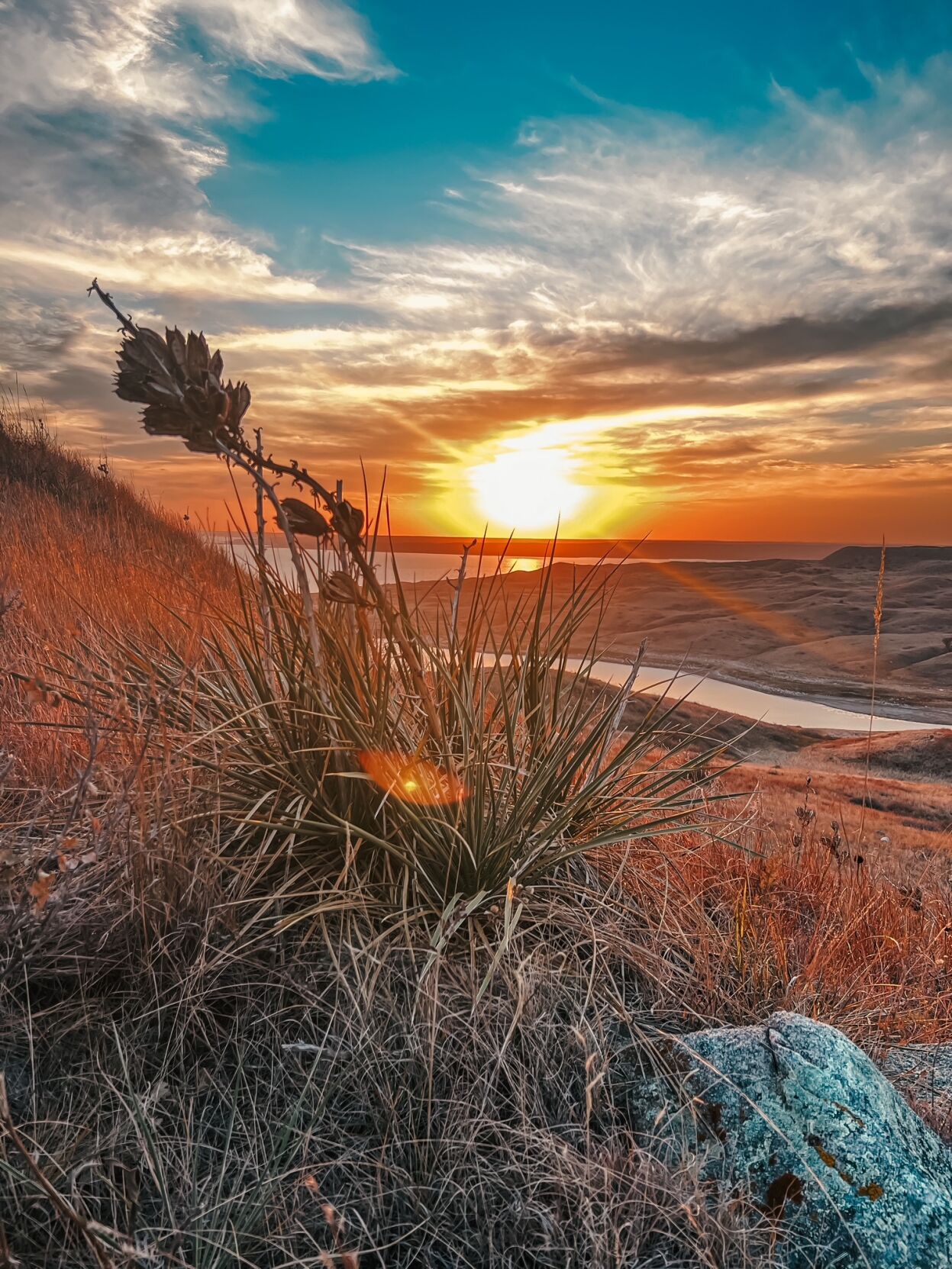 Colorful sunset